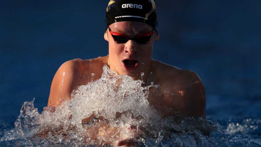 Marchand bat le record de France du 200 m quatre nages