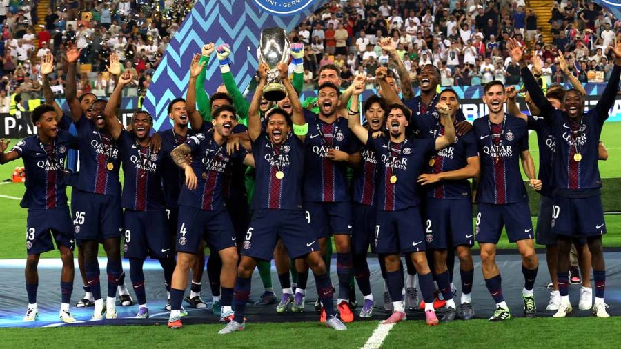 Supercoupe d’Europe: le PSG reprend là où il s’était arrêté