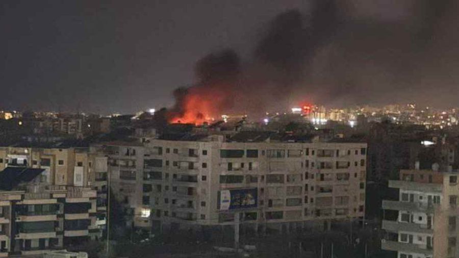 Violentes frappes sur la banlieue sud de Beyrouth mardi soir