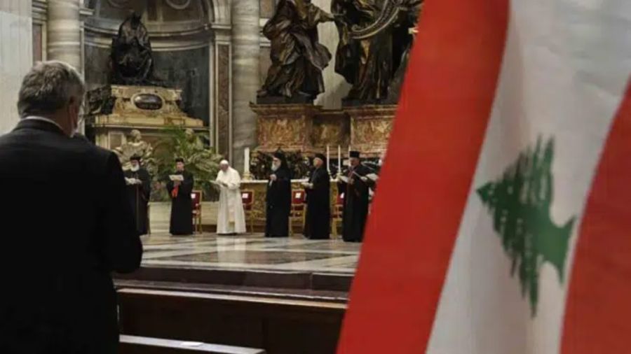 Visite du pape: les évêques maronites applaudissent à l’annonce