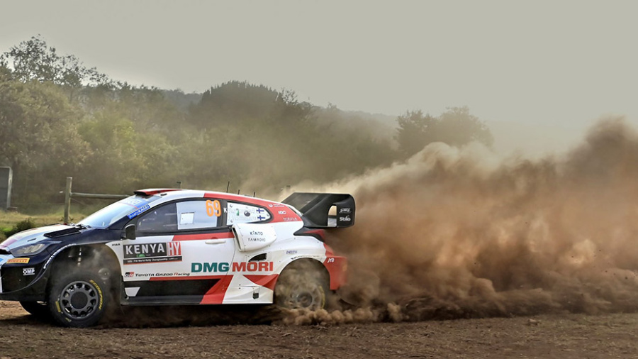 Kalle Rovanperä (Toyota) intraitable en Estonie