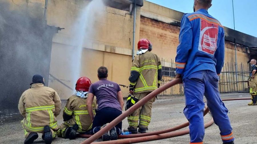 L’incendie dans l’usine Kabalan pour les tapis enfin maîtrisé