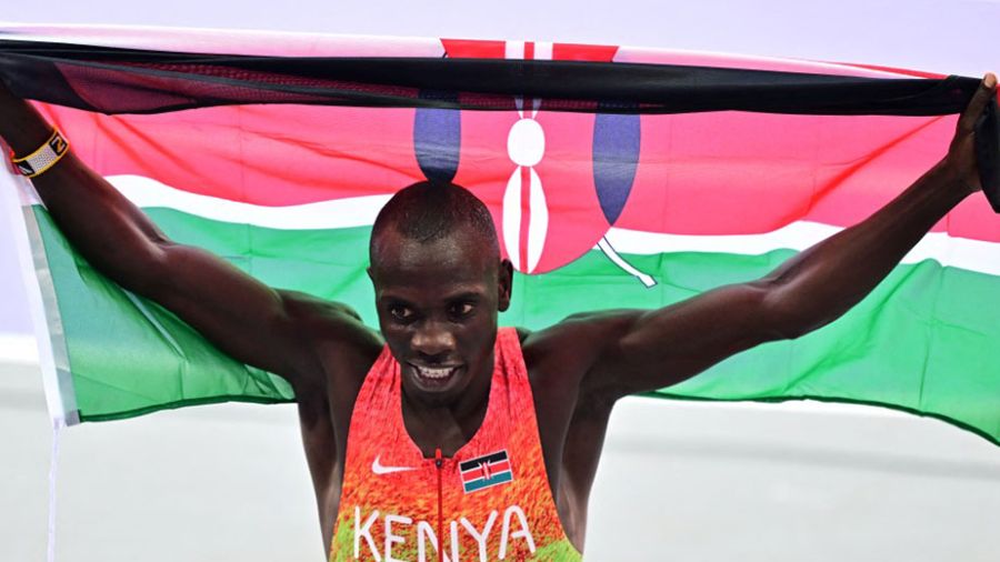 JO-2024 - Athlétisme: le Kényan Emmanuel Wanyonyi remporte l'or du 800 m, Tual 6e