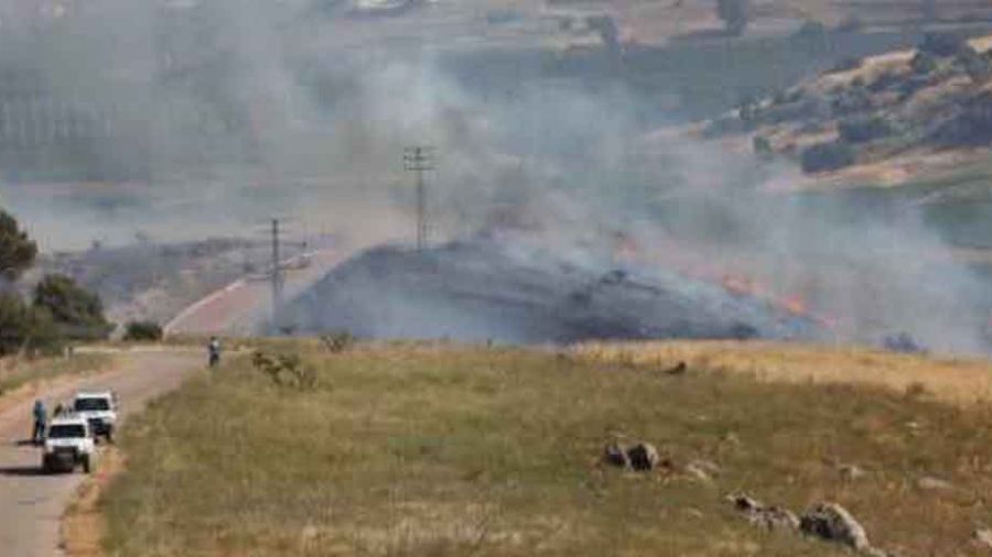 Liban-Sud: une maison incendiée à Mays el-Jabal