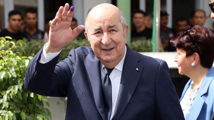 Algérie: Tebboune réélu avec 94,65% des voix