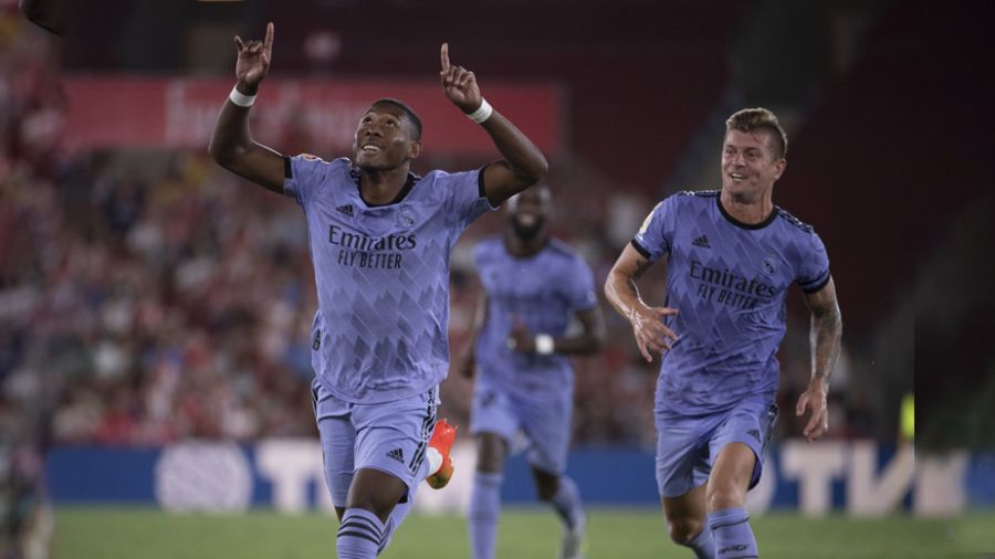 Alaba arrache la victoire pour le Real à Almeria