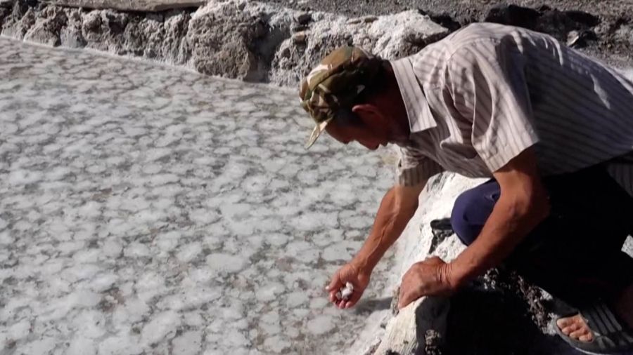 La Kabylie: là où le sol brille blanc de sel