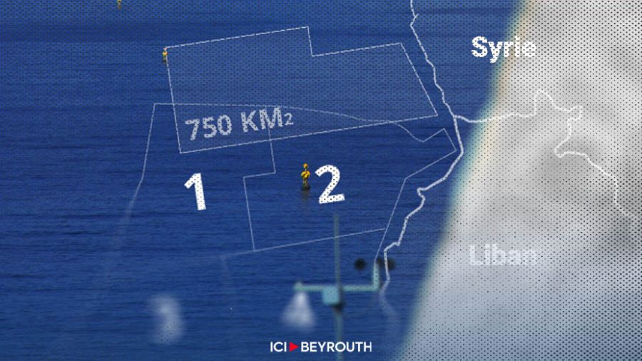 Frontières maritimes avec la Syrie, deux tracés, deux mesures