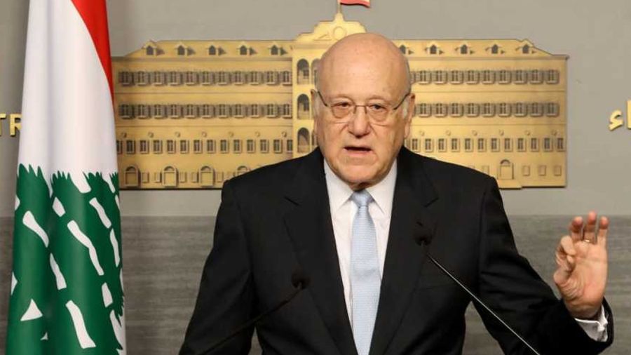 Mikati plaide pour l'établissement de l'autorité de l'armée sur l'ensemble du Liban