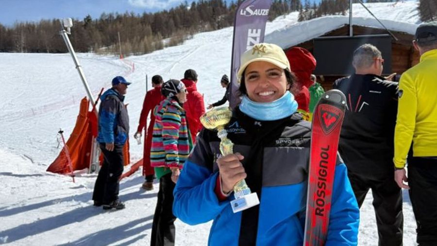 Ski alpin: Elsa Kahwaji propulse le Liban sur le podium à Pra Loup-Le Sauze