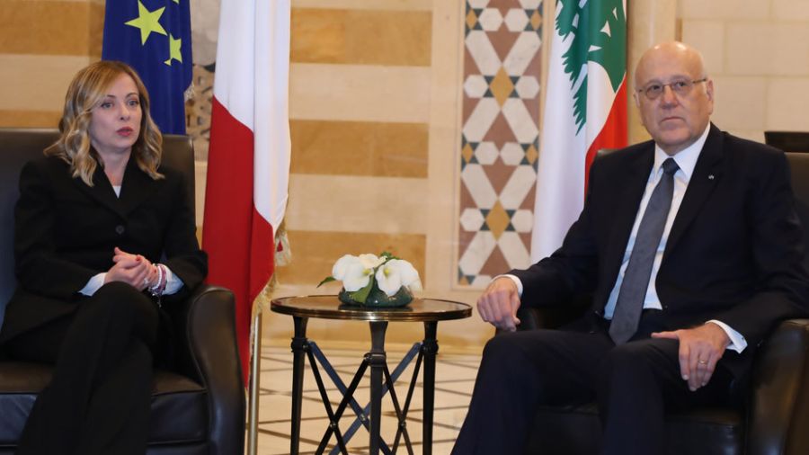 Giorgia Meloni entame une visite de 24 heures à Beyrouth