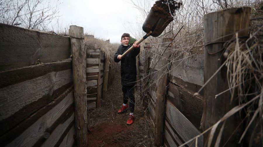 De Verdun au Donbass, l'Ukraine dévastée frappe les esprits
