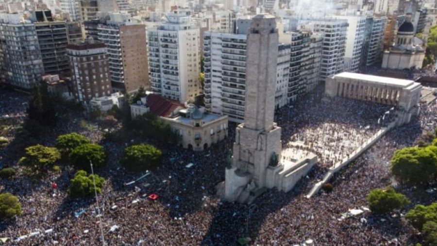 À Rosario, la fierté d'être la terre des Messi et Di Maria, champions et buteurs