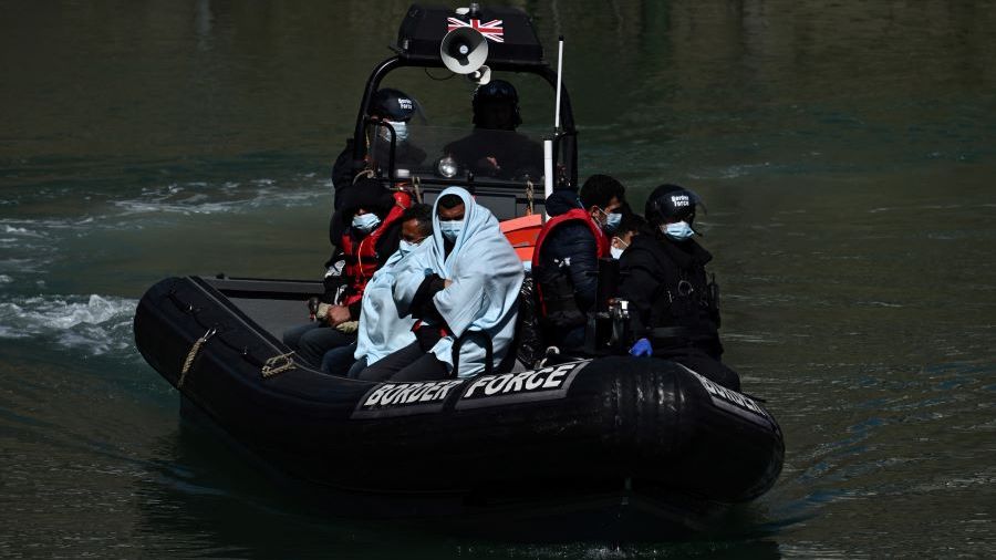 La Manche, parcours classique pour les migrants vers l'Europe
