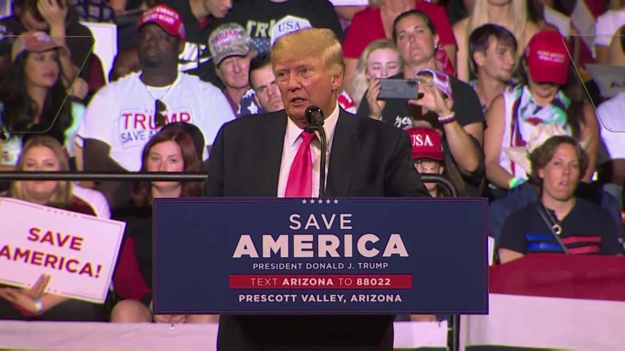 Donald Trump de retour à Washington