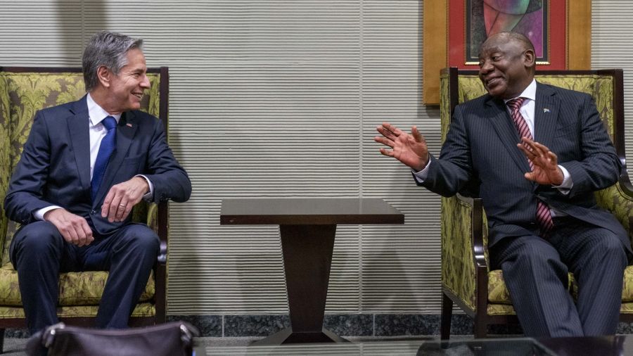 Après l'Afrique du Sud, Blinken arrive en RDC