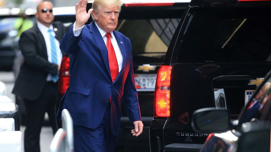 Trump comparaît devant le tribunal