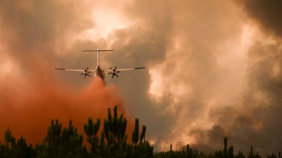Incendies: l'Europe au secours de la France