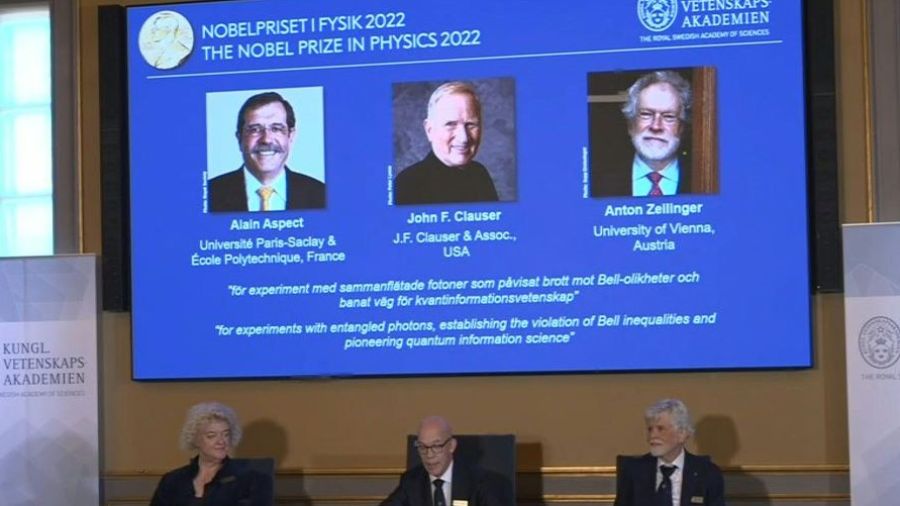 Français, Autrichien et Américain remportent le Nobel de physique