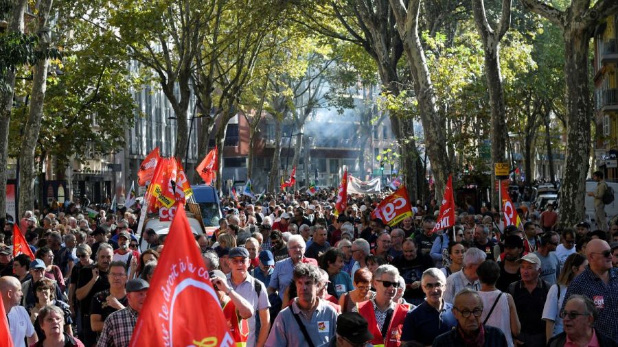 Mobilisation contre la vie chère en France