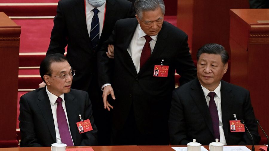 La sortie humiliante de Hu Jintao déclenche la polémique