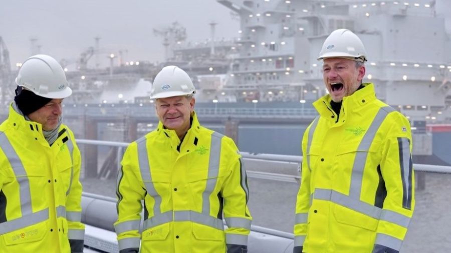 En Allemagne, le gaz qui vient de la mer
