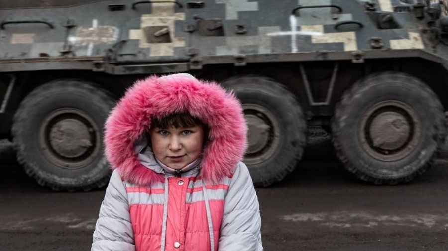 En Ukraine, les enfants de la guerre