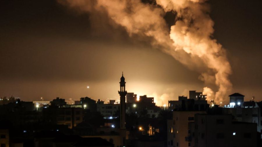 Frappes israéliennes à Gaza suite à une attaque du Hamas