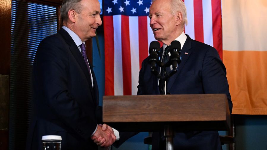 Biden en Irlande, un voyage diplomatique et sentimental