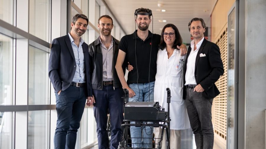 Nouvelle technologie: un paraplégique recouvre l'usage de ses jambes