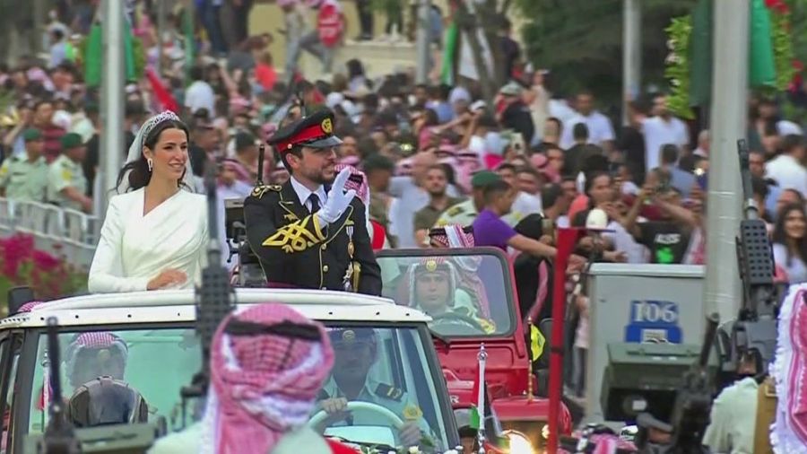 Le mariage du prince héritier jordanien avec une architecte saoudienne
