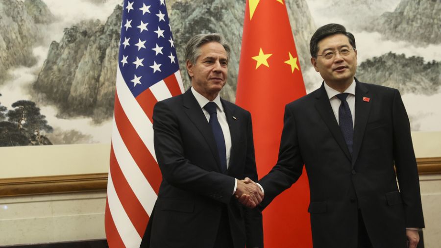 Blinken à Pékin pour maintenir le dialogue