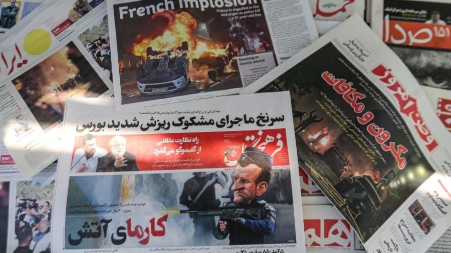 L'Iran appelle Paris à respecter «la dignité humaine et la liberté d'expression»