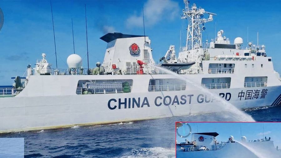 Accrochage entre des navires chinois et philippins en mer de Chine