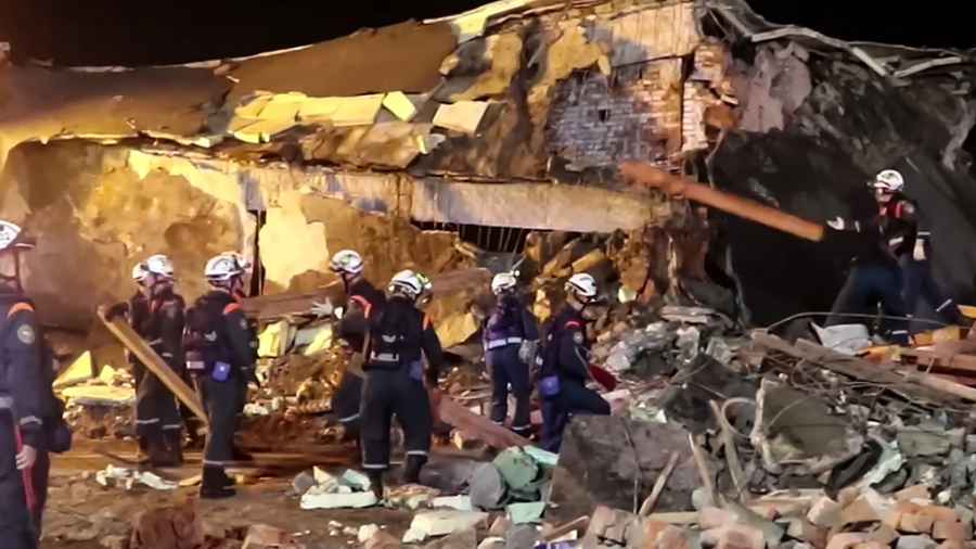 Russie: forte explosion dans une usine