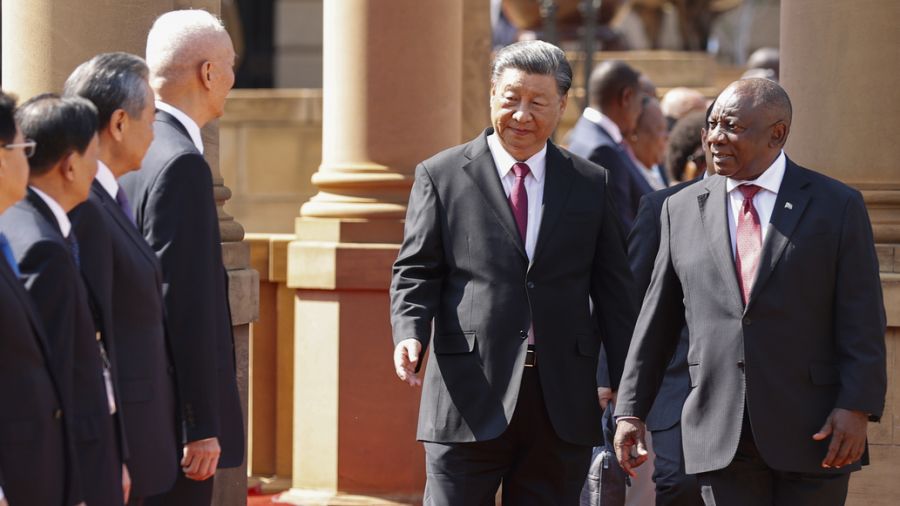 A Pretoria, Xi salue un «point de départ historique»