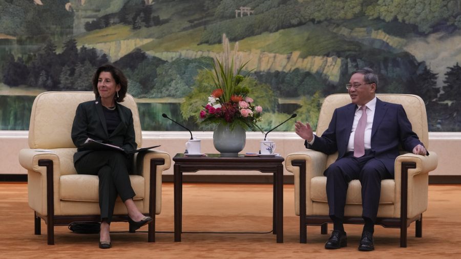 Chine: la ministre américaine du Commerce veut renforcer la coopération