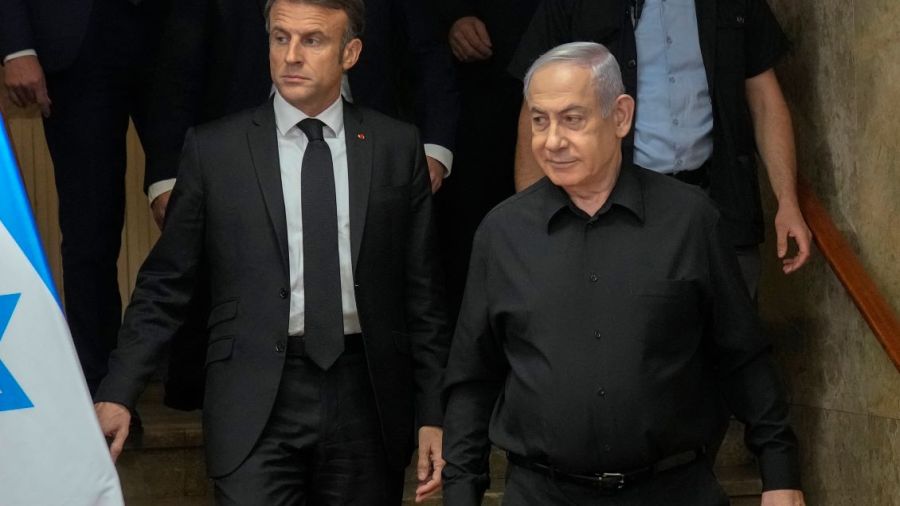 Macron à Amman après Tel Aviv