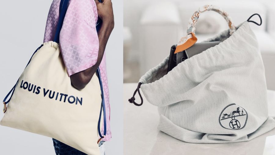 Le dust bag nouvel accessoire de mode?