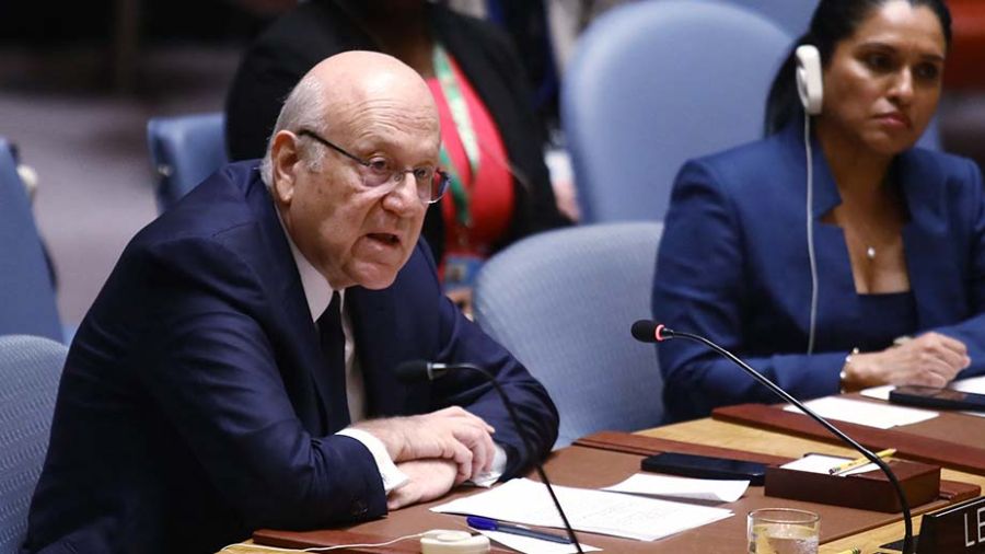 Mikati de New York: Israël mène une «guerre génocidaire» contre le Liban