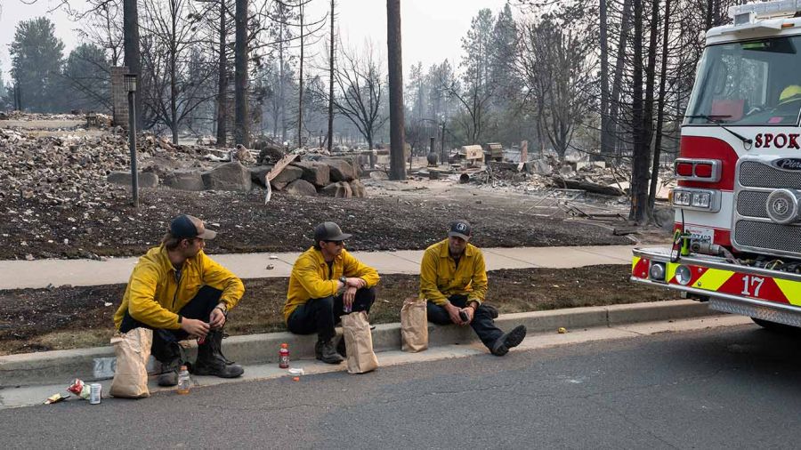 États-Unis: Spokane ravagée par les flammes