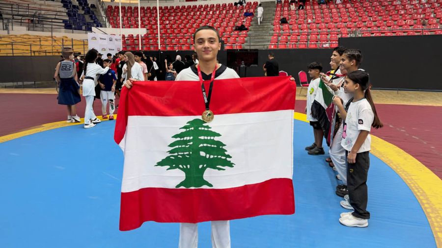 Taekwondo: pluie de médailles pour le Liban à Amman