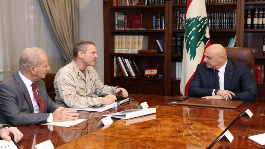 Aoun et Haykal examinent avec Clearfield la mise en œuvre de l’accord-cadre