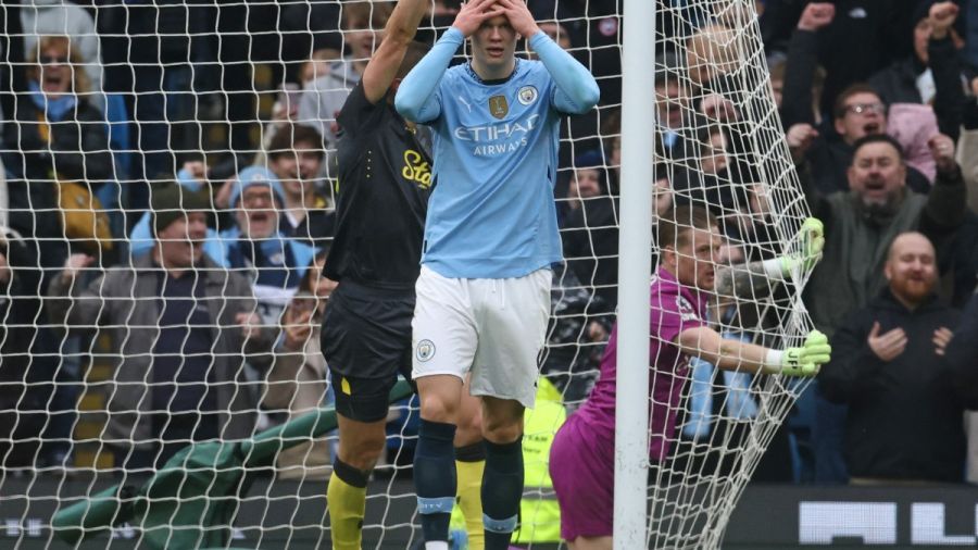 Manchester City ne sait plus gagner, même contre Everton