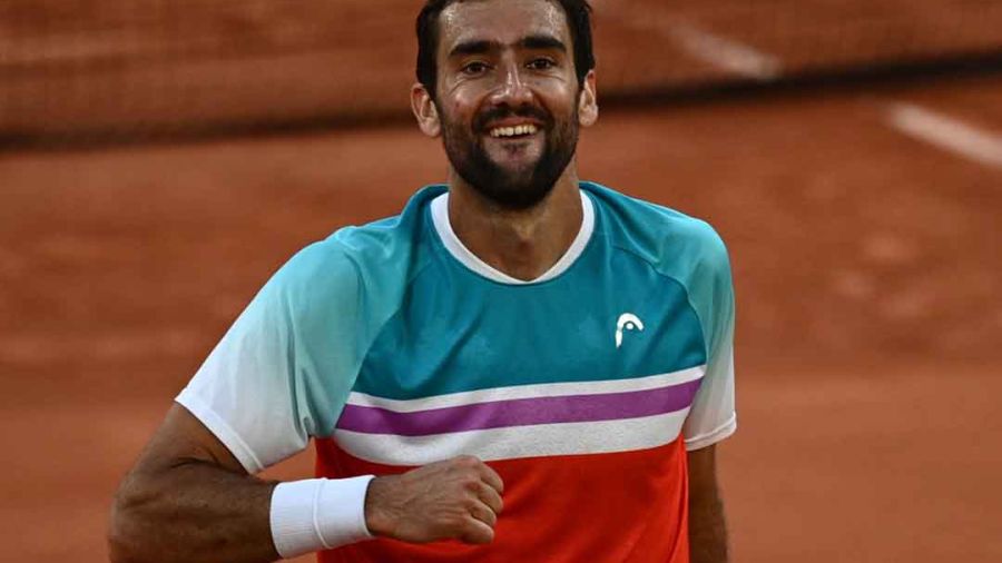 Roland-Garros: première demi-finale pour Cilic, à 33 ans