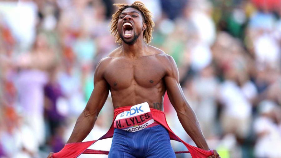 Athlétisme: Lyles et Jackson affolent le chrono sur 200 m