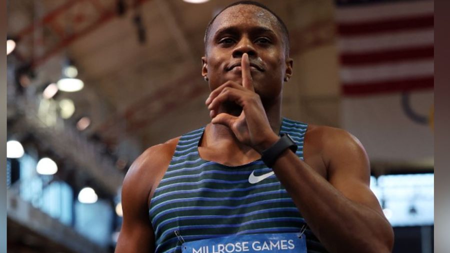 Coleman rappelle à Lyles qu'il est toujours là