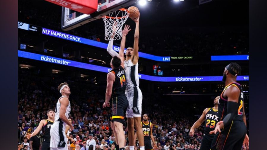 NBA: Wembanyama et les Spurs renversants à Phoenix