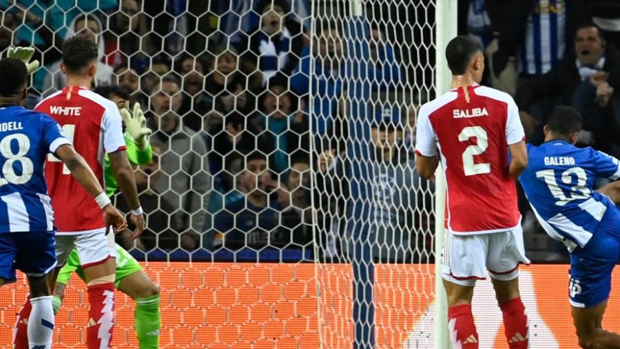 C1: Arsenal touché, coulé à Porto dans le temps additionnel
