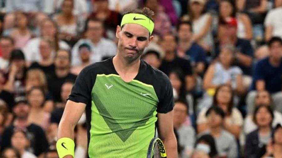 Tennis: Nadal perd son premier match de l'année